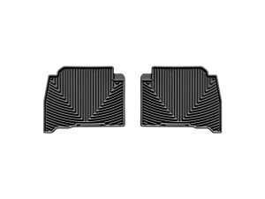 Lexus LX570 Rubber Mats - Rear - WeatherTech - All-Weather - Black - `08-`13