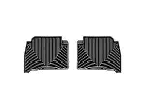 Lexus LX570 Rubber Mats - Rear - WeatherTech - All-Weather - Black - `08-`13