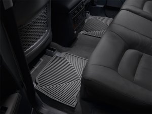 Lexus LX570 Rubber Mats - Rear - WeatherTech - All-Weather - Black - `08-`13