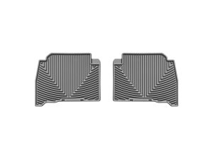 Lexus LX570 Rubber Mats - Rear - WeatherTech - All-Weather - Grey - `08-`13