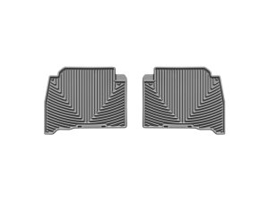 Lexus LX570 Rubber Mats - Rear - WeatherTech - All-Weather - Grey - `08-`13