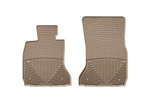 BMW 7 Series Floor Mats - Front - WeatherTech - All-Weather - Tan - `10-`27 BMW 7 Series Floor Mats - Front - WeatherTech - All-Weather - Tan - `10-`27