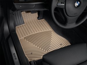 BMW 7 Series Floor Mats - Front - WeatherTech - All-Weather - Tan - `10-`27 BMW 7 Series Floor Mats - Front - WeatherTech - All-Weather - Tan - `10-`27