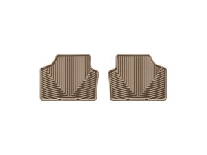 BMW 3 Series Floor Mats - Rear - WeatherTech - All-Weather Rubber Mats - Tan - `06-`12 BMW 3 Series Floor Mats - Rear - WeatherTech - All-Weather Rubber Mats - Tan - `06-`12