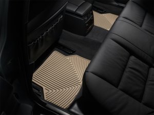 BMW 5 Series Floor Mats - Rear - WeatherTech - Rubber - Tan - `04-`10 BMW 5 Series Floor Mats - Rear - WeatherTech - Rubber - Tan - `04-`10
