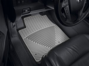 Acura MDX Floor Mats - Front - WeatherTech - Rubber - Grey - `07-`13