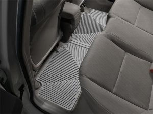 Honda Civic Floor Mats - Rear - WeatherTech - All-Weather Rubber - Grey - `06-`11
