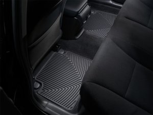 Honda Accord Floor Mats - Rear - WeatherTech - All-Weather - Black - `08-`12