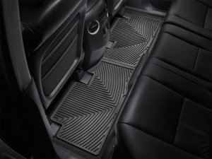 Honda Pilot Rubber Mats - Rear - WeatherTech - All-Weather - Black - `09-`13