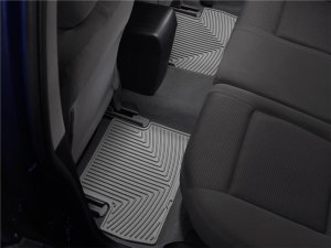Honda Pilot Rear Rubber Floor Mats - WeatherTech - All-Weather - Grey - `09-`13