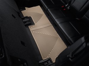 Honda Pilot Floor Mats - Rear - WeatherTech - All-Weather - Tan - `09-`13