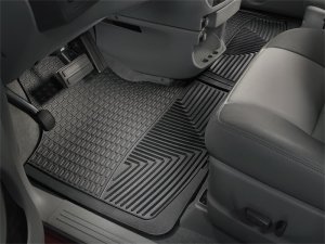 Chrysler Voyager Floor Mats - Front - WeatherTech - Rubber - Black - 2003