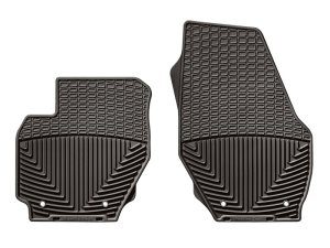 Volvo S80 Floor Mats - Front - WeatherTech - All-Weather Rubber - Cocoa - `07-`14