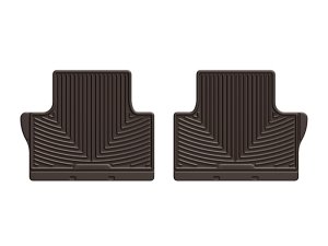 Volvo S80 Floor Mats - Rear - WeatherTech - All-Weather - Cocoa - `07-`14