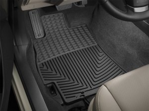 Subaru Outback Floor Mats - Front - WeatherTech - Rubber - Black - `10-`27