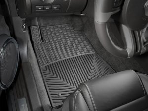 Ford Mustang Floor Mats - Front - WeatherTech - Rubber - Black - `10-`27