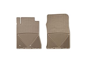 Ford Mustang Floor Mats - Front - WeatherTech - Tan - `10-`27