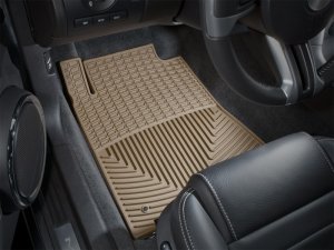 Ford Mustang Floor Mats - Front - WeatherTech - Tan - `10-`27