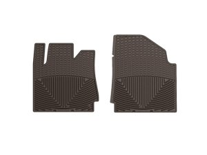 Cadillac SRX Floor Mats - Front - WeatherTech - All-Weather Rubber - Cocoa - `10-`27