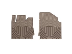 Cadillac SRX Floor Mats - Front - WeatherTech - All-Weather - Tan - `10-`27