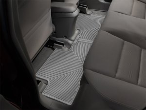 Honda Civic Floor Mats - Rear - WeatherTech - Rubber - Grey - `06-`11