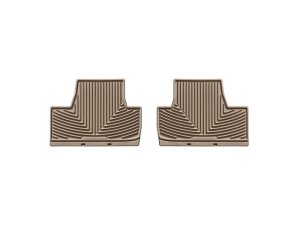 Lexus IS Rubber Floor Mats - Rear - WeatherTech - All-Weather - Tan - `06-`13