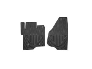 Ford Super Duty Floor Mats - Front - WeatherTech - Black - `11-`27