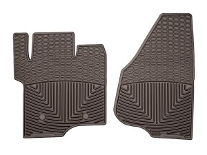 Ford F-250 Rubber Mats - Front - WeatherTech - All-Weather - Cocoa - `11-`16
