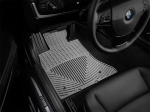 BMW 5 Series Floor Mats - Front - WeatherTech - Rubber - Grey - `11-`27