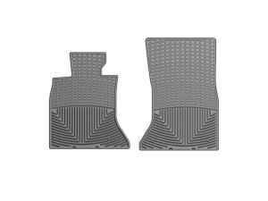 BMW 5 Series Floor Mats - Front - WeatherTech - Rubber - Grey - `11-`27