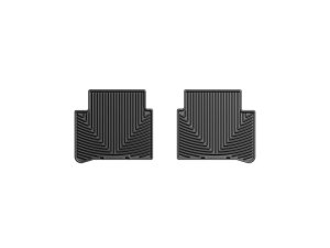 Nissan Altima Rubber Floor Mats - Rear - WeatherTech - All-Weather - Black - `07-`12