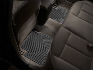 Nissan Altima Rubber Floor Mats - Rear - WeatherTech - All-Weather - Black - `07-`12