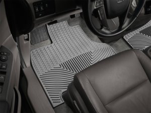 Honda Odyssey Front Rubber Mats - WeatherTech - All-Weather - Grey - `11-`27