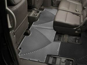 Honda Odyssey Floor Mats - Rear - WeatherTech - Rubber - Grey - `11-`27
