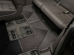 Honda Odyssey Rubber Mats - Rear - WeatherTech - Cocoa - `11-`16