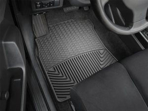 Nissan Versa Front Rubber Mats - WeatherTech - All-Weather - Black - `07-`11
