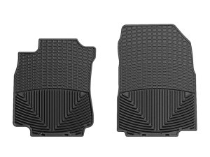 Nissan Versa Front Rubber Mats - WeatherTech - All-Weather - Black - `07-`11