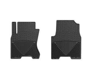 Nissan Rogue Floor Mats - Rubber - Front - WeatherTech - All-Weather - Black - `08-`13