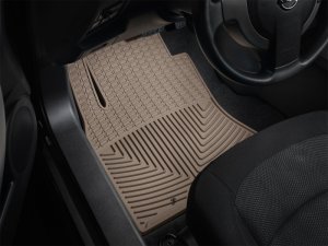 Nissan Rogue Rubber Mats - Front - WeatherTech - All-Weather - Tan - `08-`13