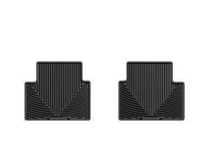 Nissan Rogue Rear Rubber Mats - WeatherTech - All-Weather - Black - `08-`13