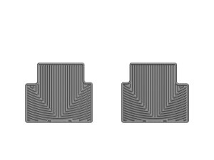 Nissan Rogue Floor Mats - Rear - WeatherTech - All-Weather - Grey - `08-`13