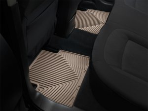 Nissan Rogue Rear Rubber Floor Mats - WeatherTech - All-Weather - Tan - `08-`13 Nissan Rogue Rear Rubber Floor Mats - WeatherTech - All-Weather - Tan - `08-`13