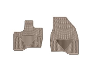Ford Explorer Rubber Mats - Front - WeatherTech - Tan - `11-`27