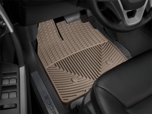 Ford Edge Floor Mats - Front - WeatherTech - All-Weather - Tan - `07-`12