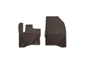 Ford Taurus Rubber Floor Mats - Front - WeatherTech - All-Weather - Cocoa - `10-`14