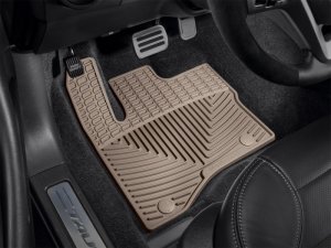 Ford Taurus Rubber Floor Mats - Front - WeatherTech - All-Weather - Tan - `10-`27