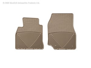 Lexus LX470 Floor Mats - Front - WeatherTech - Rubber - Tan - `98-`06