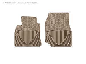 Lexus LX470 Floor Mats - Front - WeatherTech - Rubber - Tan - `98-`06