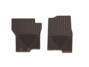 Ford Expedition Floor Mats - Rubber - Front - WeatherTech - All-Weather - Cocoa - `11-`14