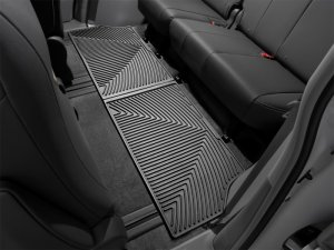 Toyota Sienna Floor Mats - Rear - WeatherTech - All-Weather Rubber - Black - `11-`27